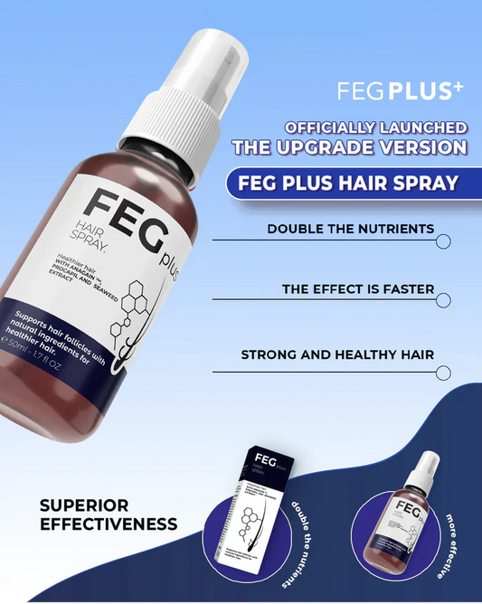 Feg Plus Beard & Hair Growth Serum Spray