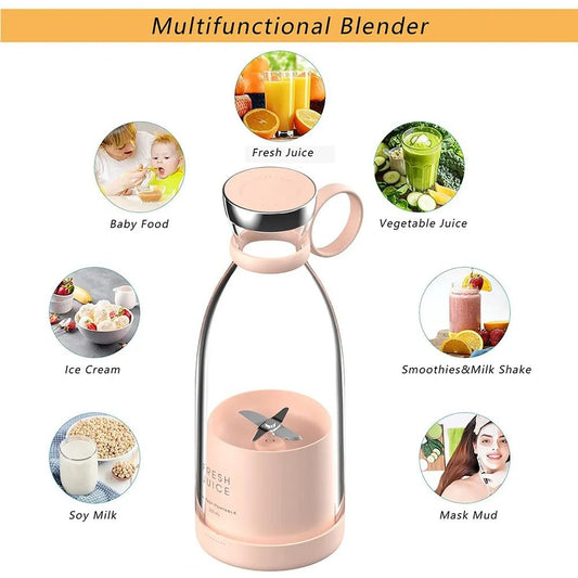 Portable And Electric Blender Bottle Juicer For Shakes And Smoothies,